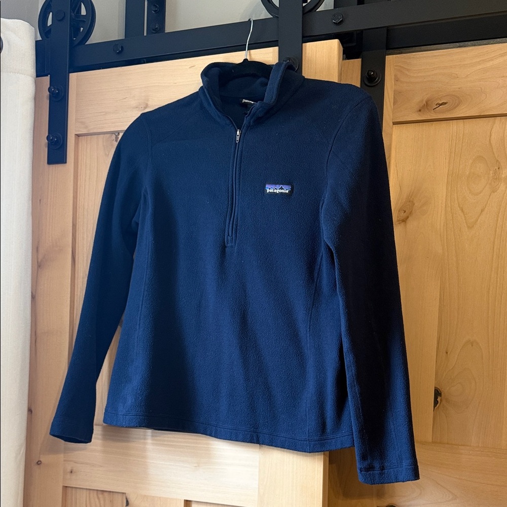 Patagonia Dark Blue Fleece Pullover